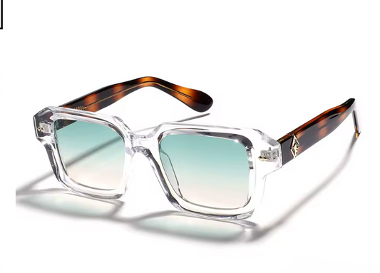🕶️ Crystal Frame Gradient Sunglasses