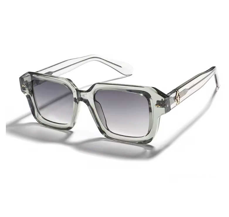 🕶️ Crystal Frame Gradient Sunglasses