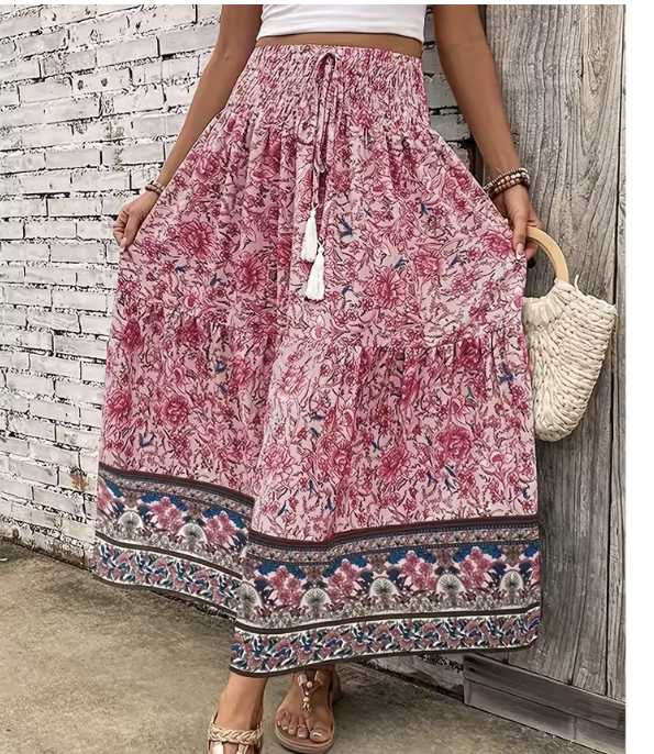 💙 Blue Breeze Boho Maxi Dress – Light, Flowy, & Fabulous